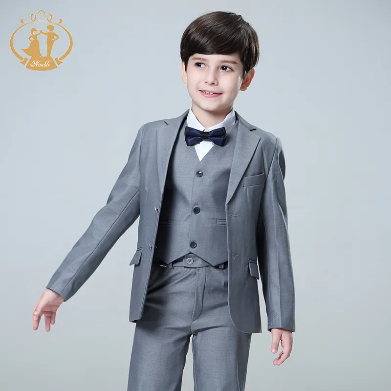 Custo de envio pode ser discusso nimble little boys wear em ocasião formal preto sólido bebê menino traje