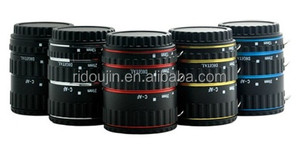 Fotoğrafçılık DSLR kamera otomatik odaklama Af makro uzatma tüpü Canon Lens için