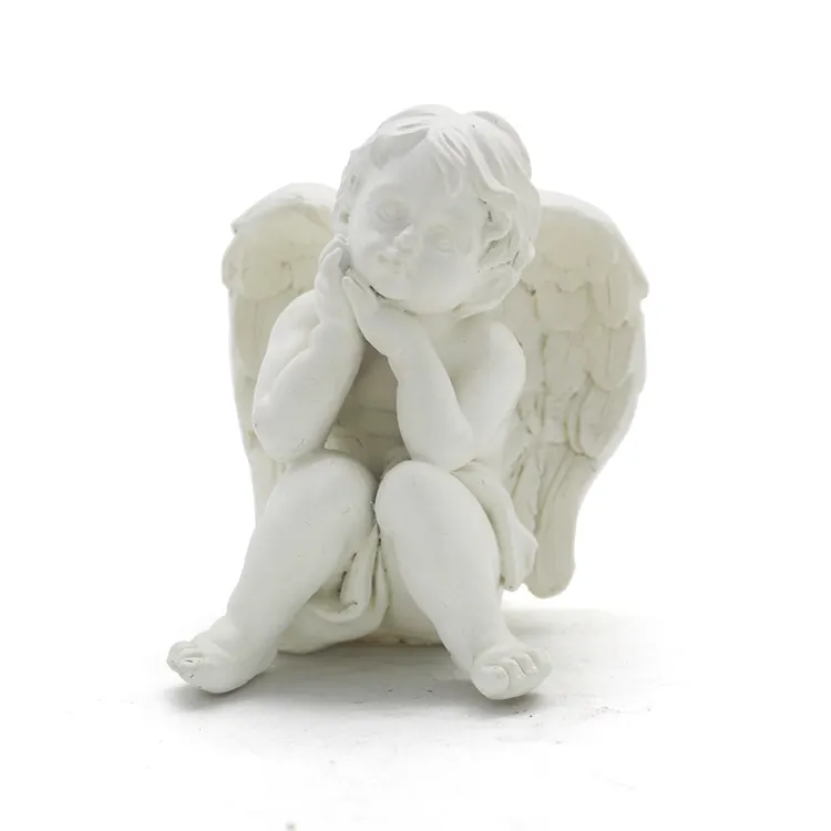 Statue di piccoli angeli in resina all'ingrosso