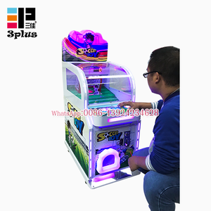 שלוש בתוספת חדש ילדי פרק שעשועים ציוד משחקי מטבע פעל מכונת מקורה טפח מוסיקה כדורגל החוצה מעוות ביצי משחקים