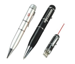 Su geçirmez 5 in 1 Çok fonksiyonlu lazer işaretçi Dokunmatik Kalem USB Kalem Flash Sürücü Flaş Işığı ile - Product Image 3