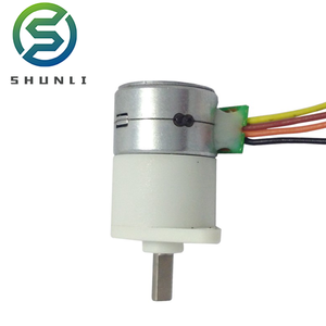 12V billiger Schrittmotor 15mm 10 Ohm Widerstand DC kleine Schrittmotoren