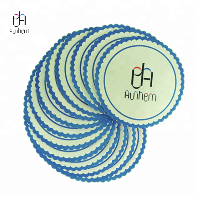 Hotel Paper Coasters/ Absorbed Paper Coasters / Tissue Paper Coasters with Customer Design, DL001