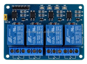 5 В <span class=keywords><strong>4</strong></span>-канальный модуль реле для PIC  DSP AVR For Arduinos