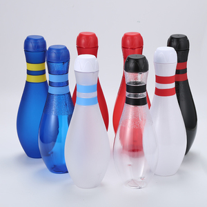 Пластиковая бутылка для воды в форме боулинга для протеина/спортзала/путешествий/дома/спорта - Product Image 1