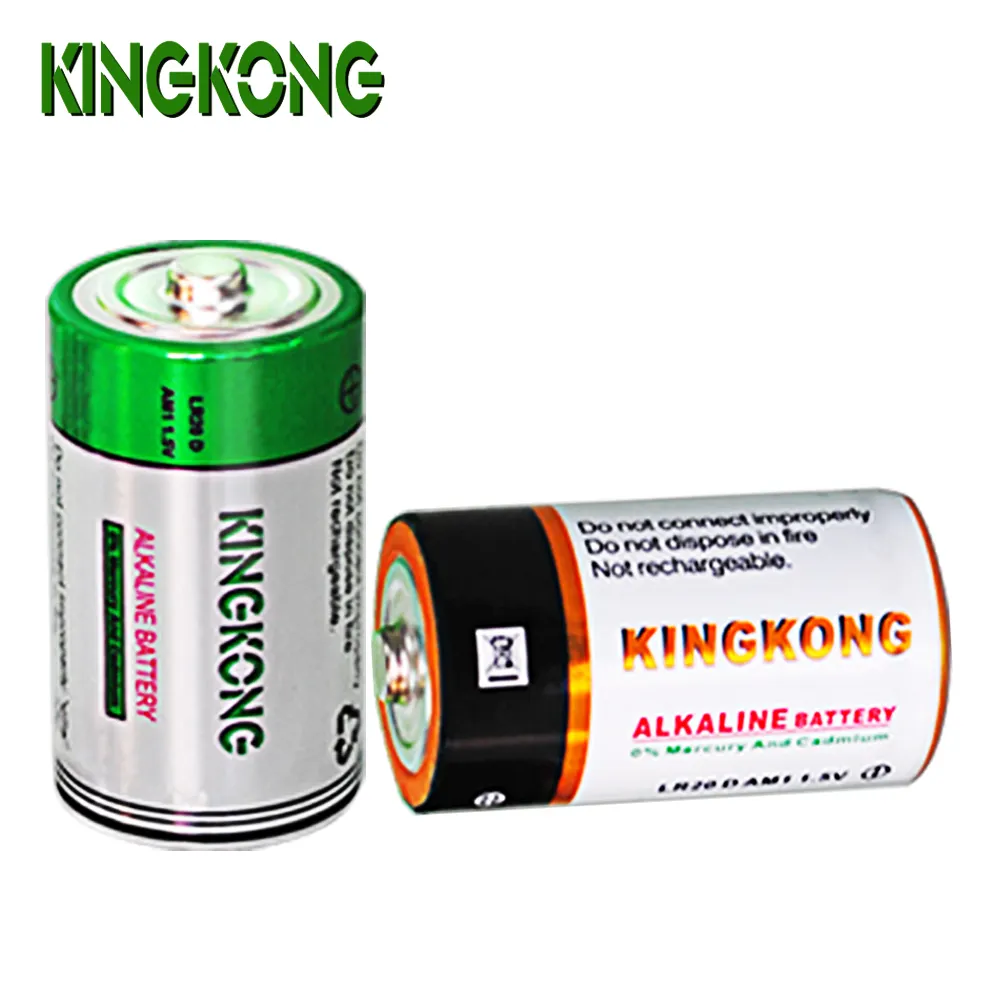 Hoge Capaciteit Voor Afstandsbediening D Lr20 Am1 1.5V Alkaline Batterij