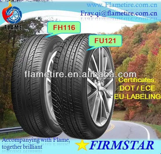 Pneu de carro para passageiro EU-LABELING, pneu 195/60r15 185/65r15 225/50r16 205/55r16 215/55r16 225/55r16 205/60r16 215/60r16 235/60r16