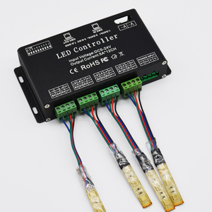 12 Channel <strong>LED</strong> DMX512 1990 Constant Decoder 5VDC to 24VDC 5A Per Channel <strong>PWM</strong> Output signal RJ45 - Product Image 6