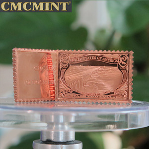 1 oz 999 Ince Bakır Nehir Köprüsü Damga Bar