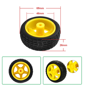 Keyestudio motori e ruote motore telaio intelligente Robot Kit auto per Arduino Smart auto - Product Image 3