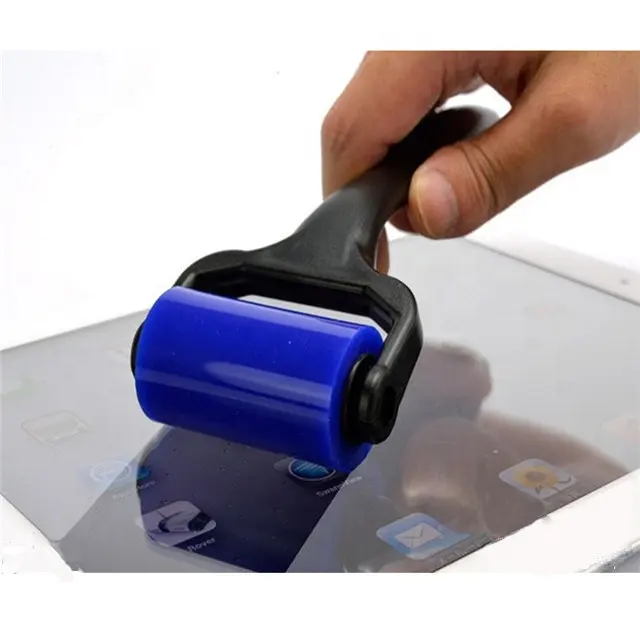 Wasbaar kleverige mobiele telefoon screen cleaner roller screen cleaner dust removal silicone cleaning roller