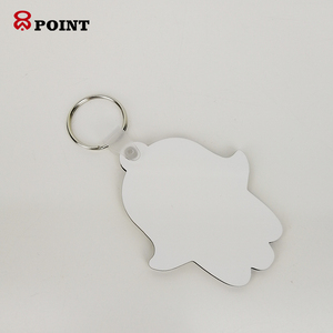8 point custom wood blank <strong>keychain</strong> two sides sublimation coated hamsa <strong>hand</strong> <strong>shape</strong> digital photo <strong>keychain</strong> - Product Image 2