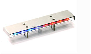 ชุดบาร์ฉุกเฉินขนาด1/10 RC 1/8สีแดงล้วน16 LED หลายโหมด CC01 SCX10ตามแนวแกน4WD - Product Image 6