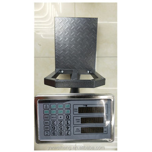 100kg yüksek kaliteli meyve sebze tartı elektronik fiyat ölçeği korkuluk ile - Product Image 2