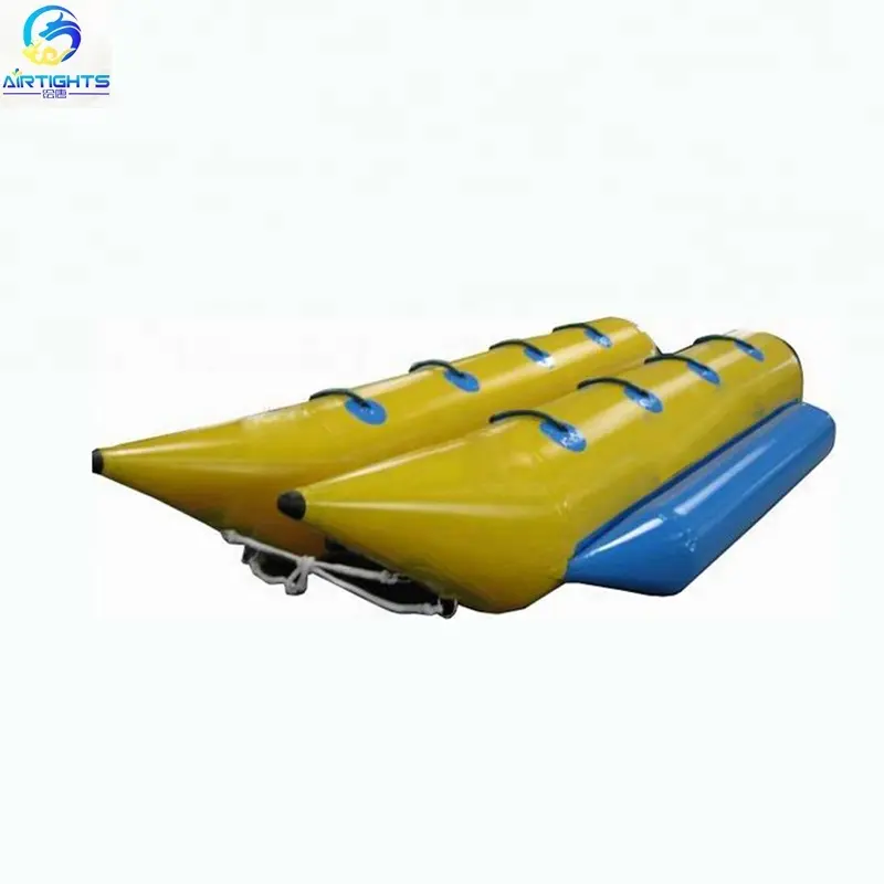 Airtight floating water banana boat inflatable banana boat price