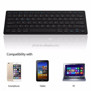 Cheap Universal Ultra-slim Mini <strong>Wireless</strong> <strong>Keyboard</strong> <strong>for</strong> Macbook iPad Android Tablet Windows BT3.0 <strong>Wireless</strong> <strong>Keyboard</strong> - Product Image 1