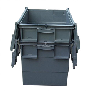 50kgs Stackable Plastic 70L Swooth Lid Crate - Product Image 4