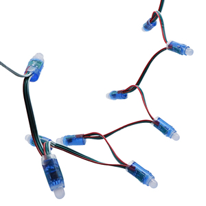 WS2811 IC RGB 12 мм полноцветная светодиодная лента 12 в светодиодный пиксельный модуль водонепроницаемый IP68 точечный светильник - Product Image 4