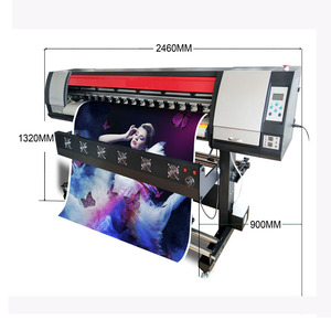 High Resolution Eco Solvent Printer 5足1.6M 1440 dpi Inkjet Sticker Vinyl Banner Printer Plotter - Product Image 4