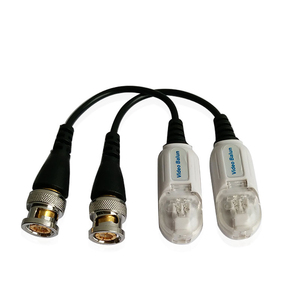 CCTV视频<span class=keywords><strong>Balun</strong></span>扭曲无源视频收发器铜<span class=keywords><strong>BNC</strong></span>防水抗干扰