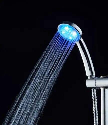 CUPC-Cabezal de ducha que cambia automáticamente, luz LED, 7 colores, gran oferta