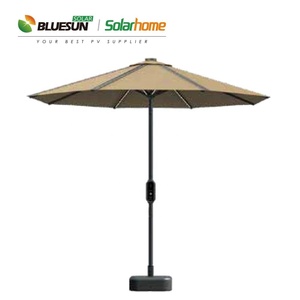 Beach Umbrella 50w Solar Panel Umbrella with Flexible Pv Module for Holiday <strong>Resorts</strong> - Product Image 3