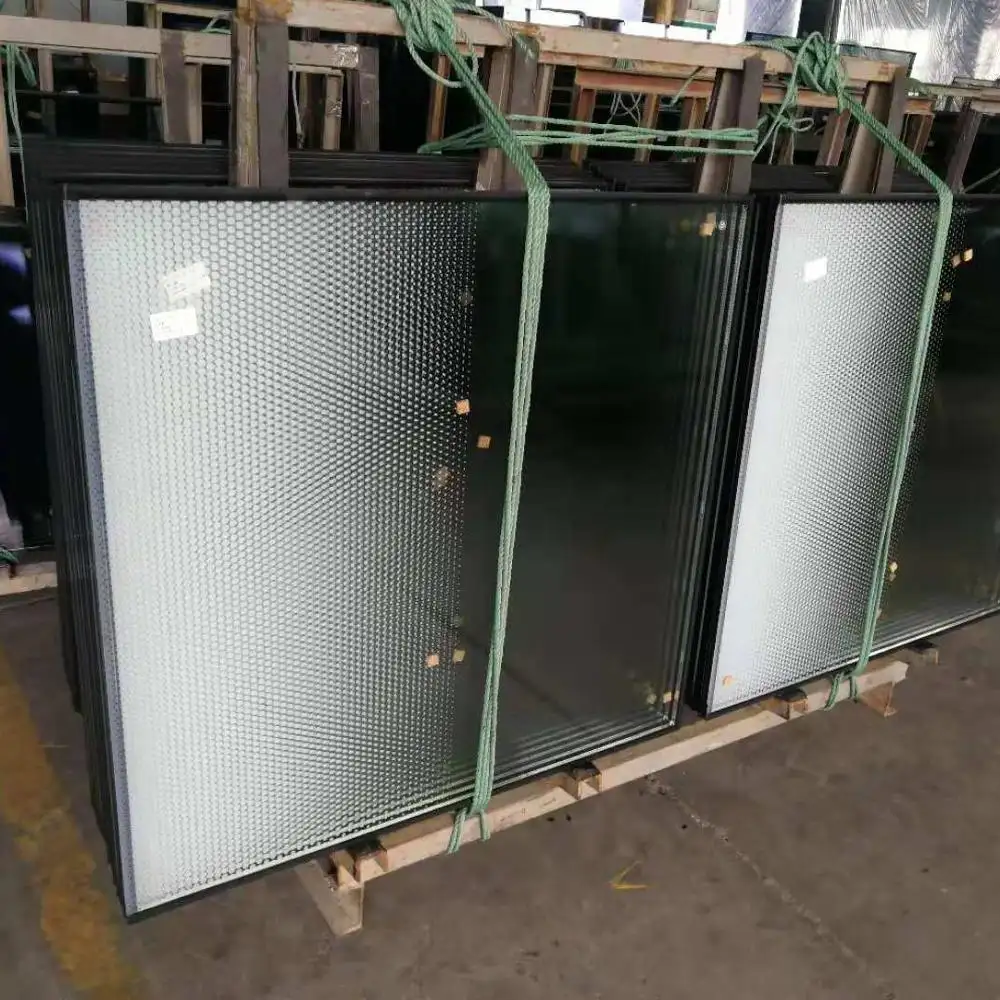 factory supplied custom size tempered laminated insulated facade glass panel