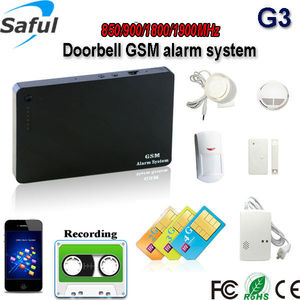 Tarjeta SIM de 2G/3G/4G, compatible con sistema de alarma gsm de seguridad con altavoz intercomunicador
