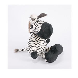 Customizable Sitting <strong>Zebra</strong> <strong>Plush</strong> Toy from China Peluches Stuffed Animals with PP Cotton Filling - Product Image 2