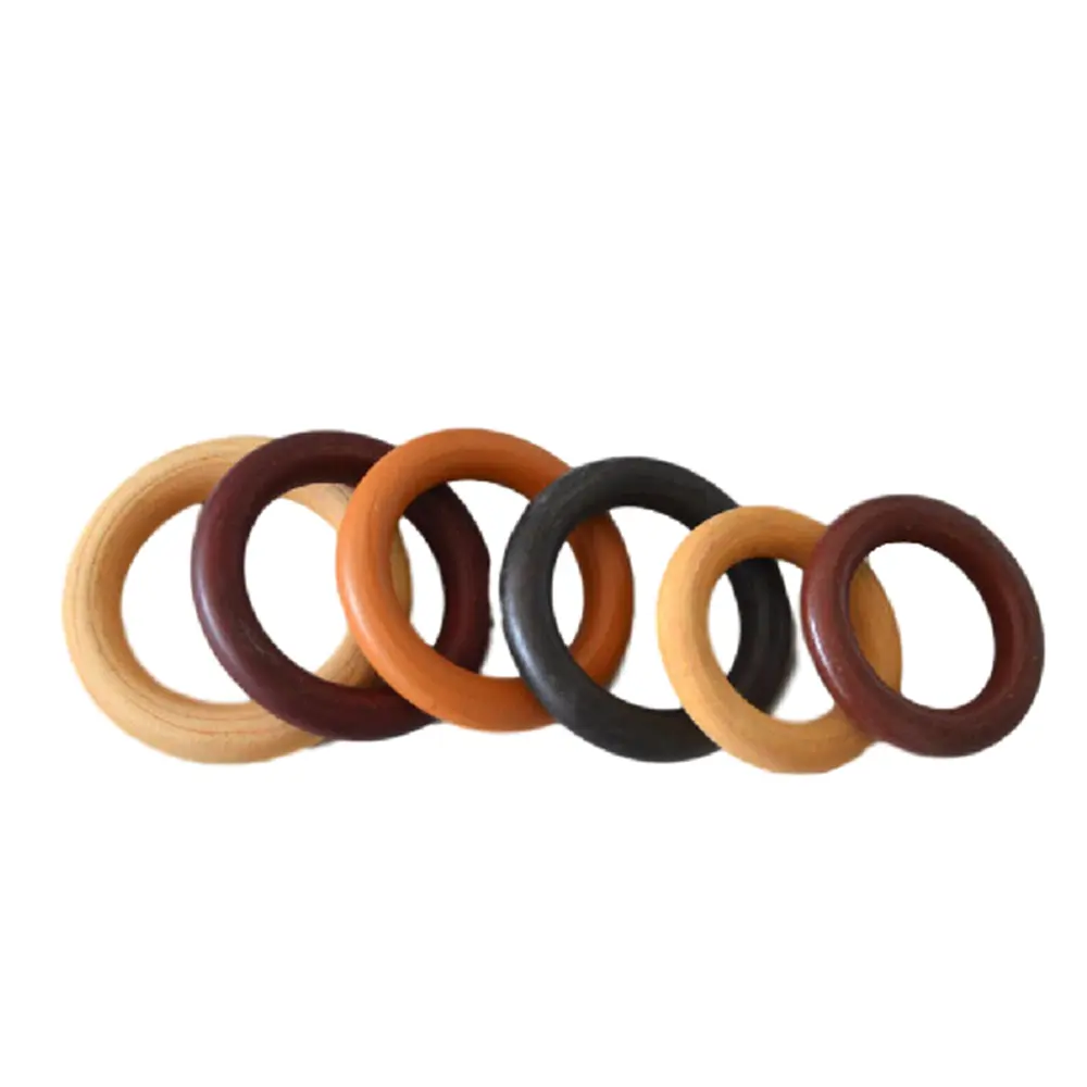tringles rideau Wholesale Window Wooden Curtain Rod Rings 19MM 28MM Factory Window Curtain Rings anillos para cortinas