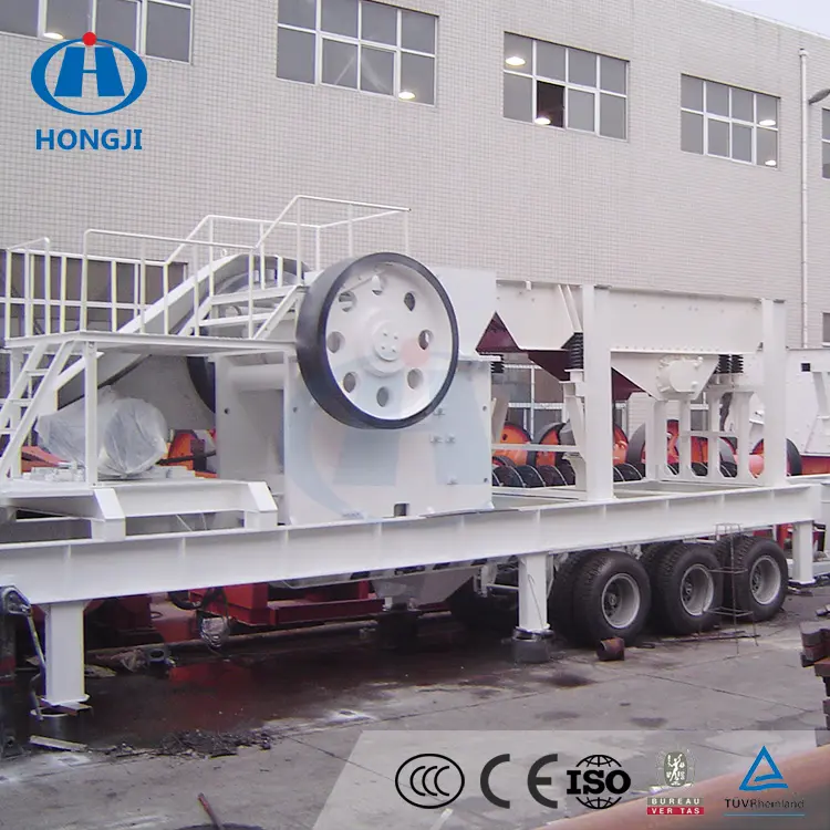 China Heavy Construction Waste Mobile Beton backen brecher Ausrüstung