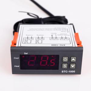 Fotek-termostato STC-1000 controlador de temperatura, pantalla de cristal líquido (LCD) de plástico y componentes electrónicos, Sensor NTC CE,ROHS
