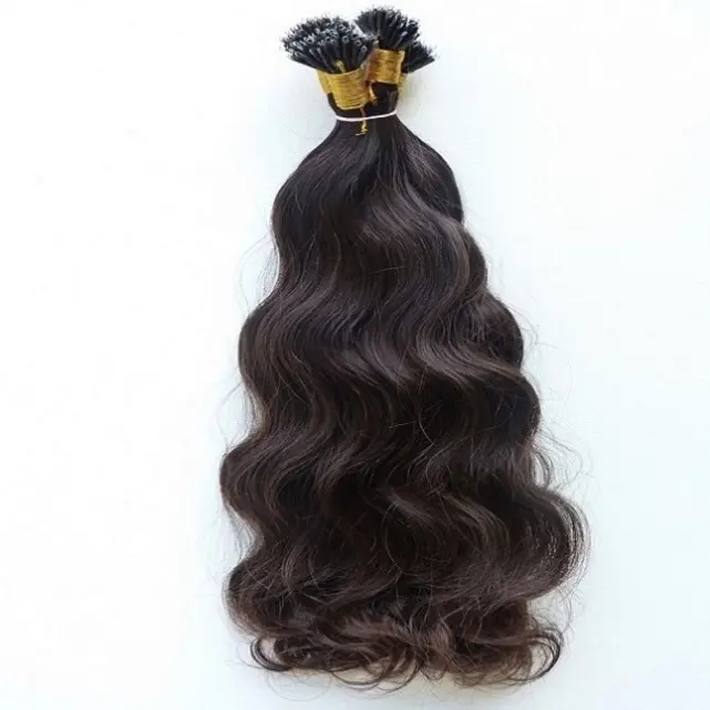 Produtos de moda Online venda quente real brasileiro extensões de cabelo anel nano cabelo virgem dupla encalhado em dinheiro na entrega da china