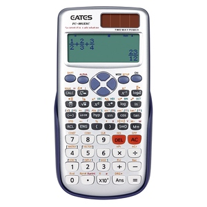 คุณภาพสูงนักเรียนสอบ Equation คำนวณ417ฟังก์ชั่นเครื่องคิดเลขวิทยาศาสตร์ FC-991ESC - Product Image 2