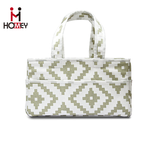 Lớn Bông Vườn Ươm Lưu Trữ Bin Tổ Chức Với Có Thể Tháo Rời Chia Bé Của Tã Caddy Cho Phòng Tắm Tổ Chức - Product Image 5