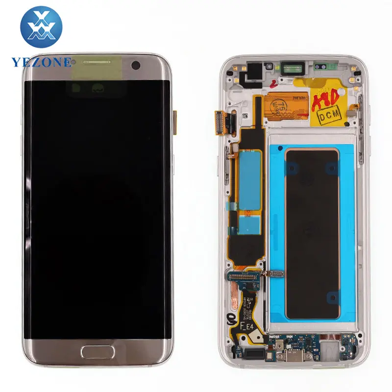 Mobile Phone For Samsung S7 Edge LCD Original, For Samsung S7 Edge Screen LCD Touch Digitizer