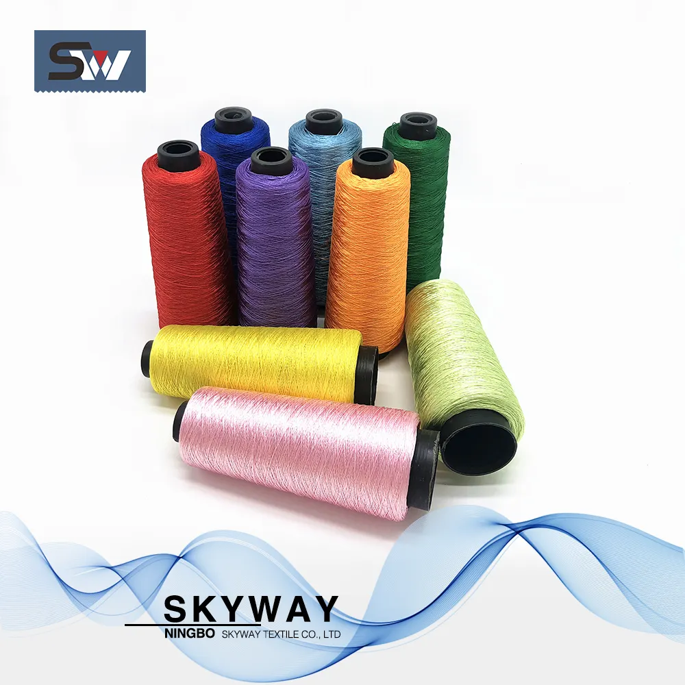 280D/3 nylon 6 hilo de coser de poliamida variedad de colores de hilo de nylon