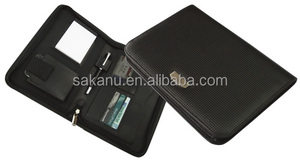 A5 portfolio File <strong>folder</strong> PU Daily agenda Business Portfolio Organizer <strong>Notebook</strong>