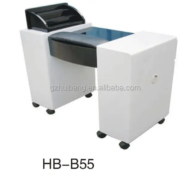 MESA DE MANICURA blanca moderna, mesa de manicura barata HB-B55