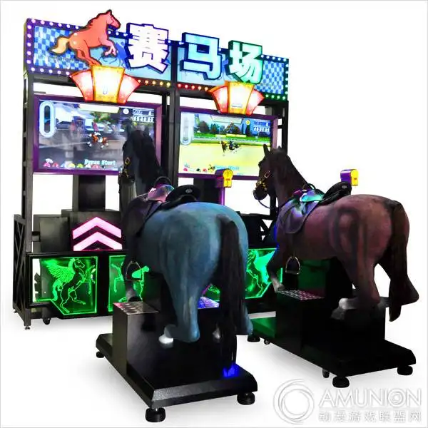 Go Go Jockey 2 لعبة سباق تعمل بالعملة المعدنية سيارة لعبة سباق آلة للبيع