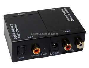 Digital to <strong>Analog</strong> Audio Converter, Toslink Coaxial to R/L <strong>Analog</strong> Audio Decoder Adapter - Product Image 6