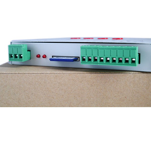 T1000S RGB LED Configurabile Programmabile HA CONDOTTO La Striscia Pixel Controller con Scheda SD Per Ws2811, WS2812B ect Dreamcolor LED Luci - Product Image 3