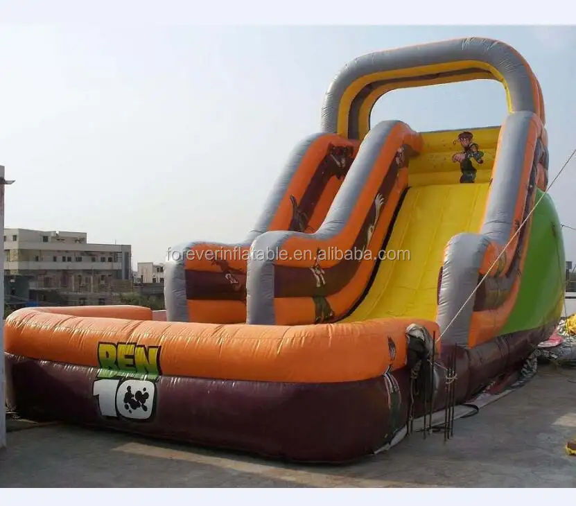 Commercial grade inflatable sport games slide