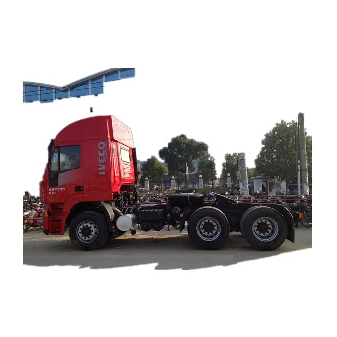 IVECO Hongyan Genlvon tractor de remolque de quinta rueda camión tractor de 10 ruedas