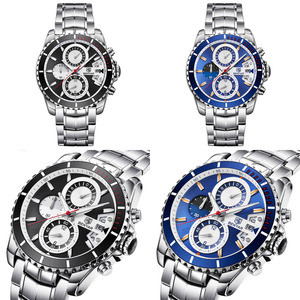 WJ-7610 高品质石英手表防水合金手工手表时尚品牌 <span class=keywords><strong>BENYAR</strong></span> 男士腕表