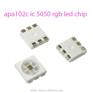 ชิป LED APA102สัญญาณคู่ที่อยู่ได้ RGB LED SMD 5050 IP67รีโมทคอนโทรลและโหมดสวิตช์ WIFI - Product Image 5