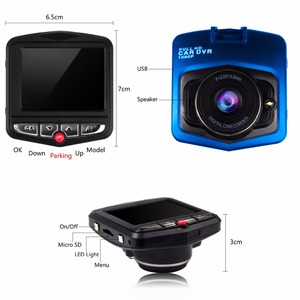 ダッシュカムカードライバービデオレコーダーDVRカーカメラブラックボックス充電式ダッシュカムループレコーディングナイトビジョン付き