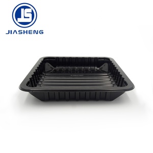 黑色 PP 一次性超市肉类托盘 - Product Image 2