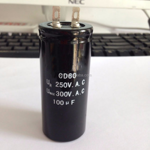CD60 100 uf 250 V 300 V 电容器 - Product Image 1
