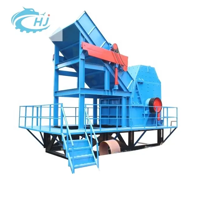 Afval auto motor shredder machine